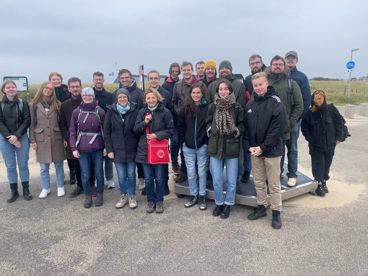 In Katwijk am antiken Hafen.